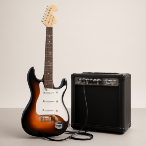 Gitara elektryczna + wzmacniacz